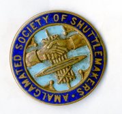 Amalgamated Society of Shuttlemakers badge
