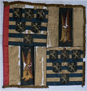 1 Garter Banner, c1847 Hatfield House before conservation