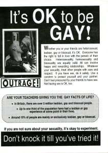 It's OK to be GAY! leaflet
