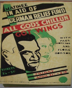 All gods chillun Fundraising poster NMLH.2000.10